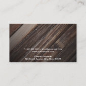 Buiten | Wijn | Wijngaard Visitekaartje (Achterkant)