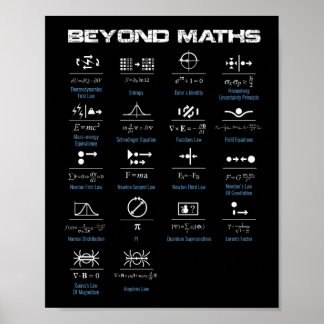 Buiten Wiskunde Poster