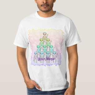 Buitenaards Driehoek T-shirt