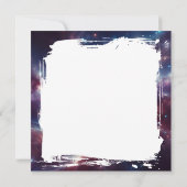 Buitenaards gezicht met planeten en reflecties in  (Achterkant)