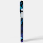 Buitenaards gezicht met planeten en reflecties in  Case-Mate iPhone case (Achterkant / Links)