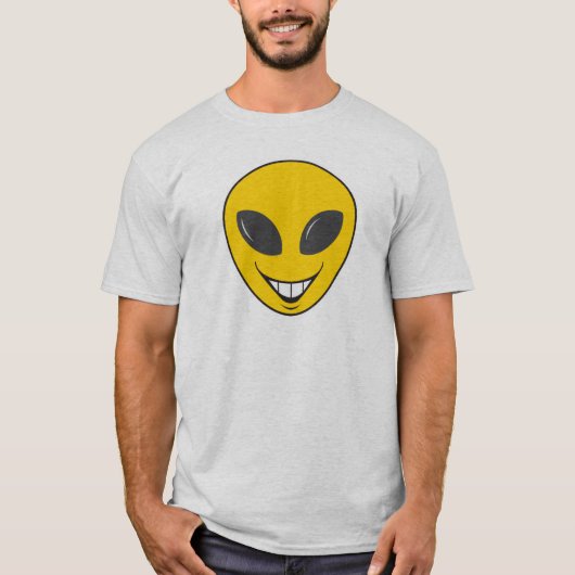 Buitenaards Gezicht T-shirt (Voorkant)
