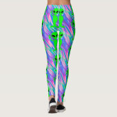 Buitenaards hologram leggings (Achterkant)
