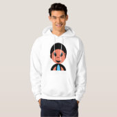 Buitenaards kind hoodie (Voorkant volledig)