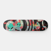 buitenaards skateboard (Horizontaal)