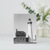 Buitenaards vuurtoren briefkaart (Staand voorkant)