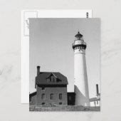 Buitenaards vuurtoren briefkaart (Voorkant / Achterkant)