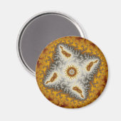 Buitenaards wezen - Fractal Magnet Magneet (Voorkant / Achterkant)
