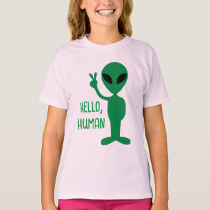 Buitenaards wezen - Hallo Mens T-shirt