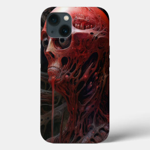 Buitenaards wezen Sci-fi Horror Art iPhone 13 Hoesje