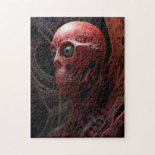 Buitenaards wezen Sci-fi Horror Art Legpuzzel