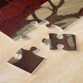 Buitenaards wezen Sci-fi Horror Art Legpuzzel (Zijkant)