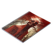 Buitenaards wezen Sci-fi Horror Art Notitieboek (Linkerzijde)