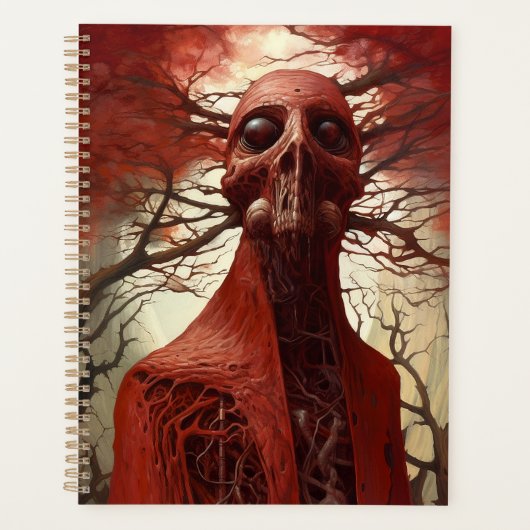 Buitenaards wezen Sci-fi Horror Art Planner (Voorkant)
