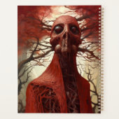 Buitenaards wezen Sci-fi Horror Art Planner (Achterkant)
