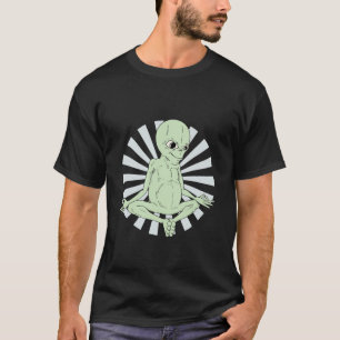 Buitenaards Yoga Namaste T-shirt