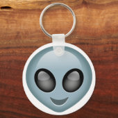 Buitenaardse Alien Emoji Sleutelhanger (Voorkant)