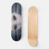 Buitenaardse Alien Skateboard (Voorkant)