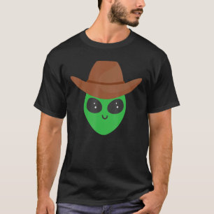 Buitenaardse Cowboy Extraterrestrische Cowboy Grap T-shirt