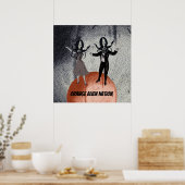 Buitenaardse dansviering poster (Keuken)