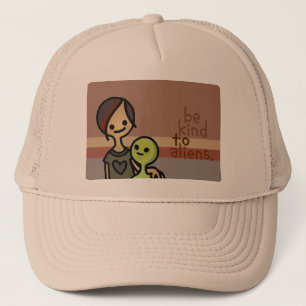 buitenaardse helm. trucker pet