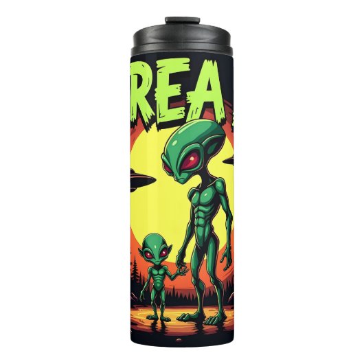 Buitenaardse hotspot: Area 51 Thermosbeker (Voorkant)