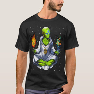 Buitenaardse Illuminati Samenzwering T-shirt