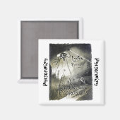  buitenaardse invasie magneet (Voorkant / Achterkant)