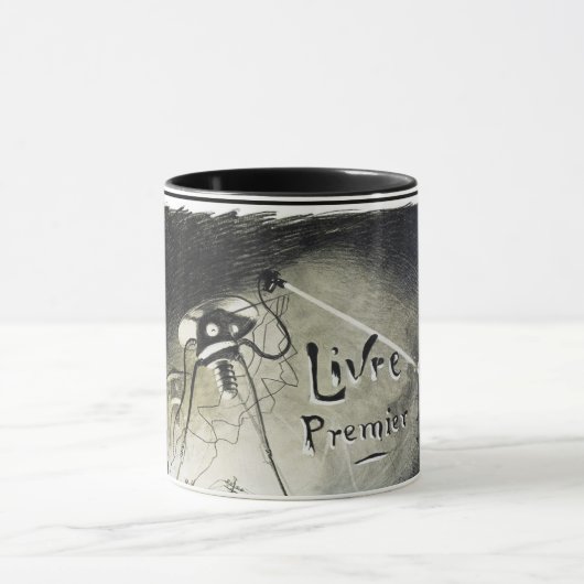 buitenaardse invasie wereldoorlog ufo film poster mok (Midden)