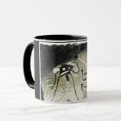 buitenaardse invasie wereldoorlog ufo film poster mok (Voorkant links)