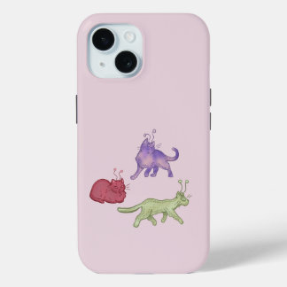 Buitenaardse katten Whimsical ruimtekat Funny Sci-