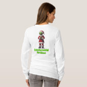 Buitenaardse kerst t-shirt (Achterkant volledig)