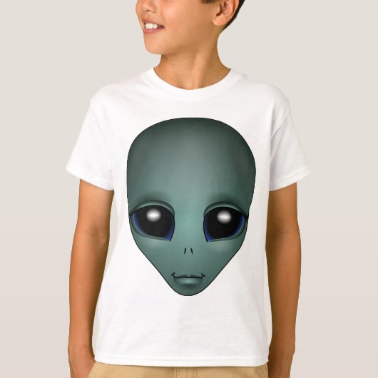 Buitenaardse Kind van het Kind van de Alien-Shirt T-shirt (Voorkant)