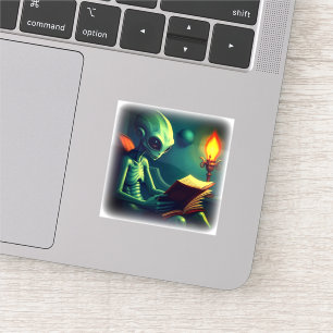 BUITENAARDSE LECTUUR STICKER