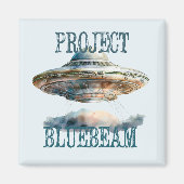 Buitenaardse Ontmoeting Conspiracy UFO Magnet Magneet (Voorkant)