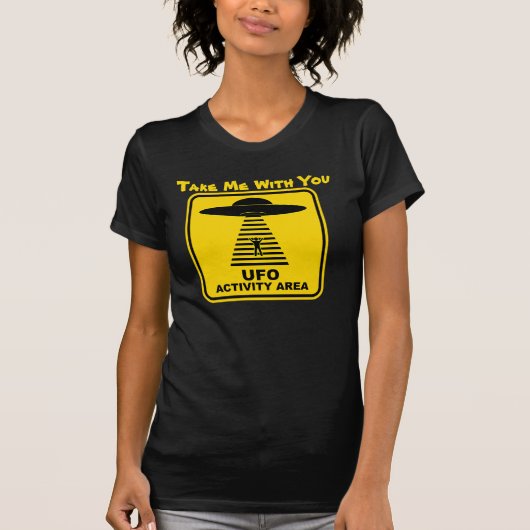 buitenaardse ontvoering - neem me mee tanktop (Voorkant)