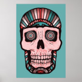 Buitenaardse schedel: een kosmische herinnering poster (Voorkant)