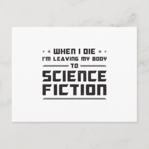 Buitenaardse Science Fiction Dag Ruimtevaart Weten Briefkaart