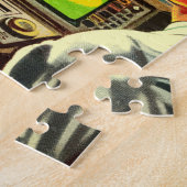 buitenaardse sciencefictionstrips legpuzzel (Zijkant)