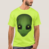 Buitenaardse Tanktop Mannen Shirt (Voorkant)