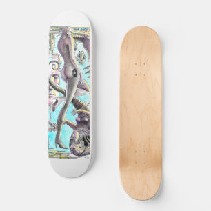 buitenaardse tuin skateboard deck