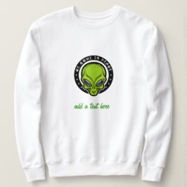 Buitenaardse UFO Alien Sweatshirt
