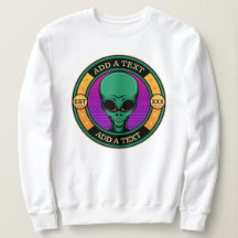 Buitenaardse UFO-sweatshirt