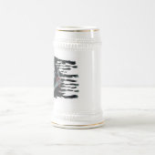 Buitenaardse vlag Tankard Bierpul (Center)