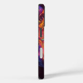 Buitenaardse vrouw met kosmisch haar Case-Mate iPhone case (Achterkant / Rechts)