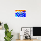 Buitenaardse wereld poster (Thuiskantoor)