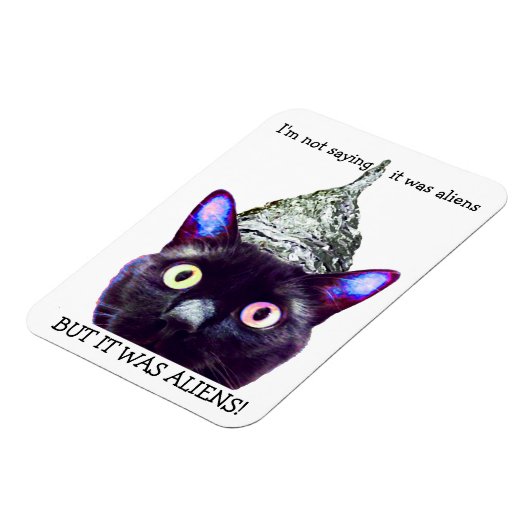 Buitenaardse wezens! Kattenmagneet Magneet (Linkerzijde)