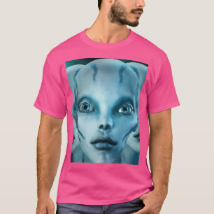 Buitenaardse wezens met buitenaardse wezens grieze t-shirt