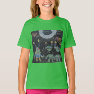 Buitenaardse wezens uit de ruimte - Yulia T-shirt