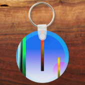 Buitenafmetingen Sleutelhanger (Voorkant)